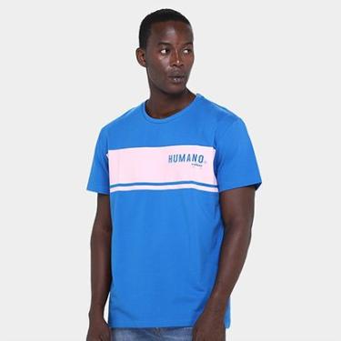 Imagem de Camiseta Colcci Bicolor Manga Curta Masculina-Masculino