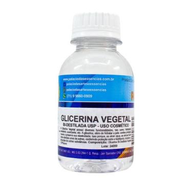 Imagem de Glicerina Vegetal Bi-Destilada USP  100 ml - Palácio das Artes e Essên