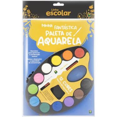 Imagem de Livro - Linha Escolar Minha Fantástica Paleta de Aquarela