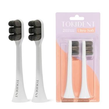 Imagem de Cabeças de escova de substituição para escova elétrica Philips Sonicare - Cabeças de escova de dentes ultra macias para dentes e gengivas sensíveis - Cabeça de substituição com 10.000 cerdas nano de