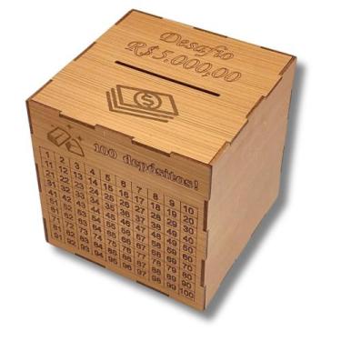 Imagem de Cofrinho Cofre Economize Com O Método Japonês Desafio Cofre - babykids