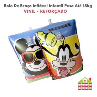 Imagem de Boia De Braço Inflável Criança Infantil Peso Até 18kg Nadar Flutuar Bo