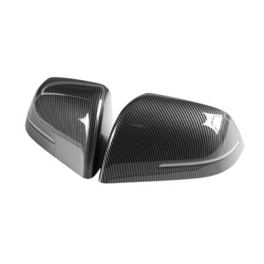 Imagem de Capa de espelho retrovisor de substituição compatível com Tesla Model 3 Y 2023 com pisca-pisca LED(M3-PR30CF)