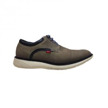 Imagem de Sapatênis em Couro Atlas Ba Masculino Ferracini 6086675h, Cinza, 42