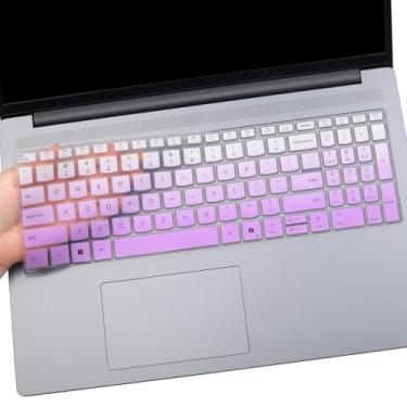 Imagem de i-Tensodo Capa de teclado para Lenovo Yoga 7 16 polegadas 16ILL10 2025, IdeaPad Slim 3 40.6 cm 16ARP10 capa de teclado - OPurple