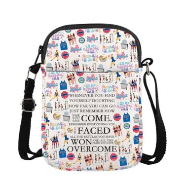 Imagem de Lywjyb Birdgot Bolsa tiracolo esportiva Netball presente de equipe de netball presente para amantes de netball, Netball Cr, Casual