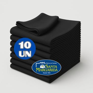 Imagem de Jogo 10 Panos de Prato Cozinha Grande Liso Pé de Galinha Colorido