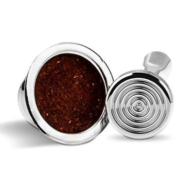 Imagem de MOOKEENONE Cápsula de café recarregável de aço reutilizável para Dolce Gusto