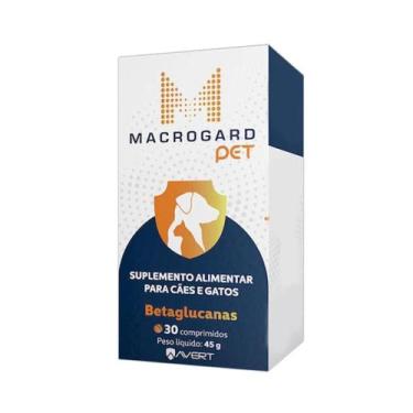 Imagem de Suplemento Alimentar Macrogard Pet para Cães e Gatos  30 Comprimidos 4