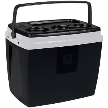 Imagem de Caixa Térmica Cooler 19 Litros(Preto e Branco)