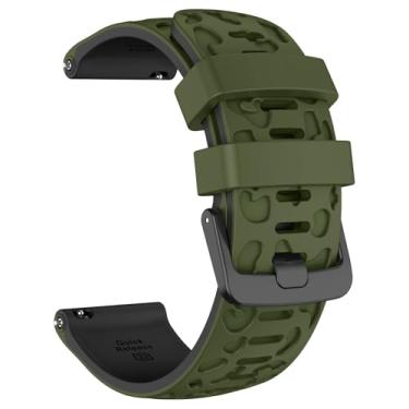 Imagem de OVERSTEP Pulseira de substituição compatível com Garmin Forerunner 255, pulseira de relógio de liberação rápida de 22 mm para relógio inteligente Forerunner 255 Music, Forerunner 265, 265 Music