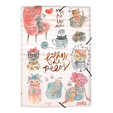 Imagem de Pasta Aba Elastico Oficio Gato, Dello, 0232.02.0025, Gato