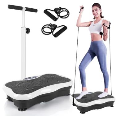 Imagem de Plataforma Vibratória, Vibration Plate Exercise Machine With Waist, Lataforma de Vibração para Treino de Corpo para Perda de Peso, Plataforma de Vibração para Treino de Corpo Inteiro（110v）