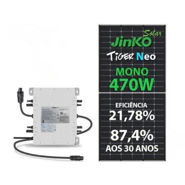 Imagem de Kit Energia Solar On Grid Deye M.Inversor Colonial Gf 0,94kwp Jinko Ti