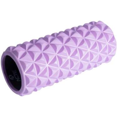 Imagem de Rolo De Liberação Miofascial Diamond - Lilás E Preto - Acte