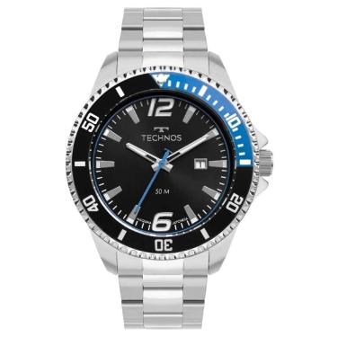 Imagem de Relógio Technos Racer 2115ncn/1a Prata Masculino
