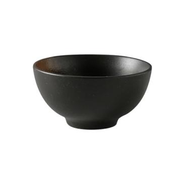 Imagem de Tigela de arroz de cerâmica grossa de restaurante de estilo japonês comercial 11,4 cm bibimbap coreano tigela pequena para tingir