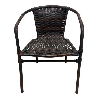 Imagem de Cadeira Ravena Poltrona Junco área Jardim Terraço Deck Cor:bonze