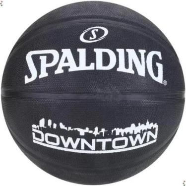 Imagem de Bola De Basquete Spalding Downtown Black Original Tamanho 7