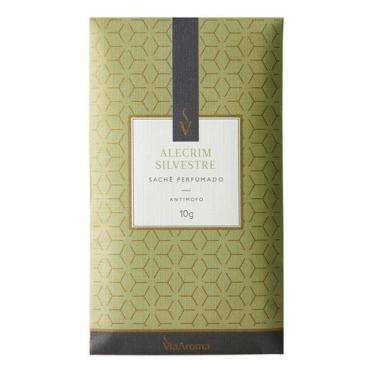 Imagem de Kit 10 Sachês Perfumados Via Aroma Guarda Roupa Armário Carro Closets 