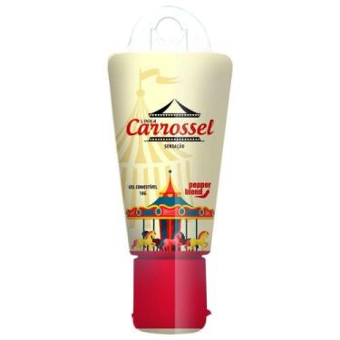 Imagem de Gel Massagem Comestível Lubrificante Íntimo Beijável Carrossel - Peppe