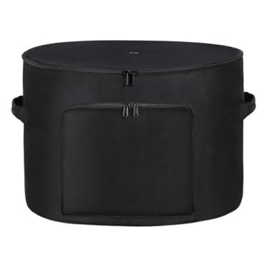 Imagem de YWJLQH Suporte para Mangueira de Jardim, Bolsa de Armazenamento, Organizador de Cabos para Garagem, Pátio, Armazém