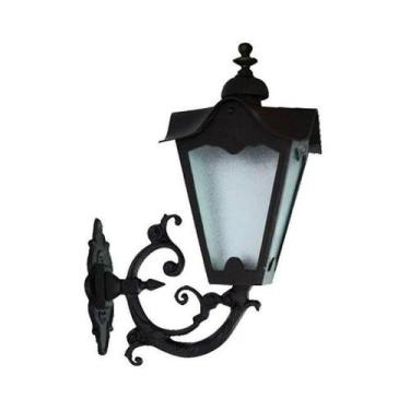 Imagem de Luminária Genebra com Braço Externa/interna em Alumínio 50cm - OUTRAS 