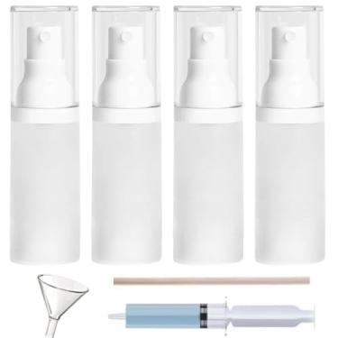 Imagem de FaceBucks Frasco de spray pequeno de 30 ml com ângulo de 360°, portátil recarregável, à prova de vazamento, minifrasco de spray de viagem. Para perfume, toner, spray de cabelo, hidratante facial 【30