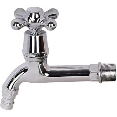 Imagem de Torneira PVC Cromada 1/2'' para Tanque, Lavanderia e Jardim – Resistente, Anticorrosiva e Econômica