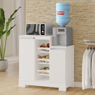 Imagem de Fruteira Cecilia Tuboarte com 2 portas 100% em MDF