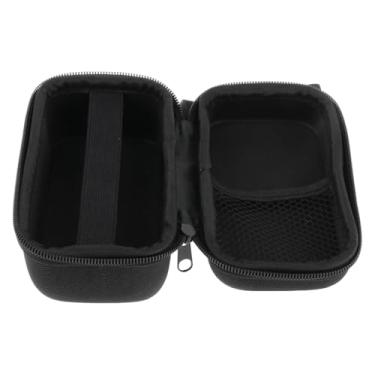 Imagem de Generic Estojo rígido de EVA, bolsa de proteção para eletrônicos, bolsa de viagem com zíper, de transporte para acessórios e cabos de alimentação, Preto 15x9x7cm