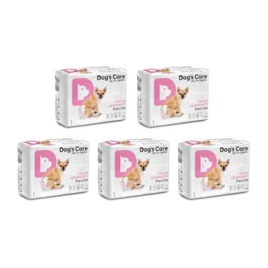 Imagem de Kit Fralda Higiênica Descartável Para Cachorro Fêmea P 60 unidades