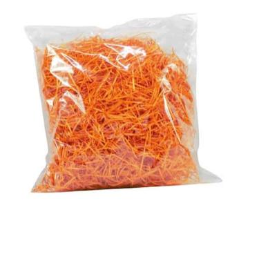 Imagem de Palha de Madeira Laranja Cestas Café e Decoração 100 gramas/2lt - Pens