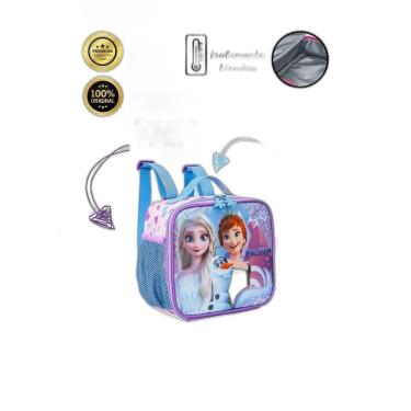 Imagem de Lancheira Bolsa Térmica Escolar Frozen Elsa Anna 13184