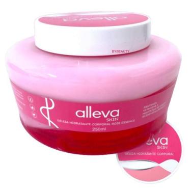 Imagem de Geléia Hidratante Corporal 250Ml Alleva - Rose Essence