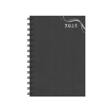 Imagem de Agenda 2026 Redoma Diária Granada Espiral 384 Páginas