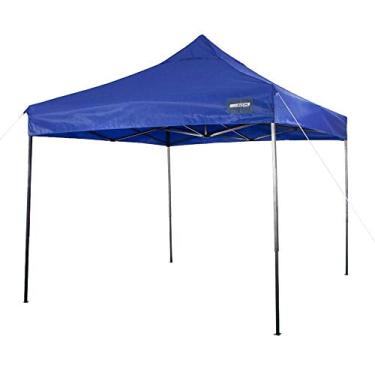 Imagem de NTK, Gazebo Duxx Nautika, 3m x 3m, Proteção UV50 e Estrutura Articulada, Montagem Rápida, Ideal para Praia, Camping e Eventos, Quiosque ou Cabana, Azul