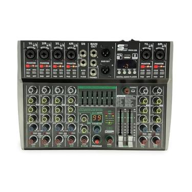 Imagem de Mesa de Som 8 Canais Com Bluetooth, EFX e USB MGC-8 USB - Soundcast