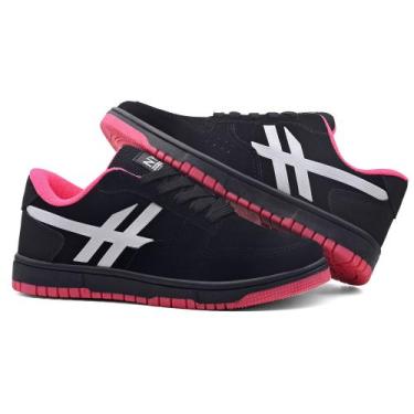 Imagem de Tenis Casual Nyc Shoes Lançamento Estilo Skatista CM40, Rosa, 39