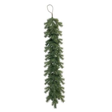 Imagem de KiBcsLic Guirlanda de Natal Decorativa para Porta de Entrada, Enfeite Multifuncional para Fotos de Natal e Festas, Style D 120cm