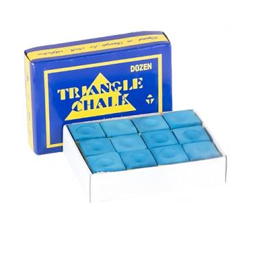 Imagem de uvbws Pacote com 12 gizes de bilhar, giz de mesa de bilhar, giz para vara de sinuca