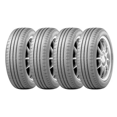 Imagem de Kit 4 Pneus Dunlop 185/60R15 84H Enasave EC300+ TY Aro 15