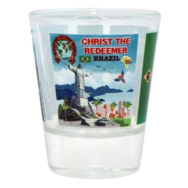 Imagem de Copo de shot da coleção Christ The Redeemer Rio De Janeiro Brazil Wonders of the World