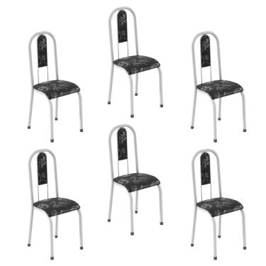 Imagem de Conjunto 6 Cadeiras para Sala de Jantar Fernanda Branco