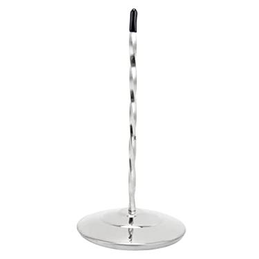 Imagem de Fayelume Porta-recibos, faca de bilhete de aço inoxidável, ponta de recibo de prata, ponta de bilhete de fundo redondo para restaurantes, bares, cozinhas