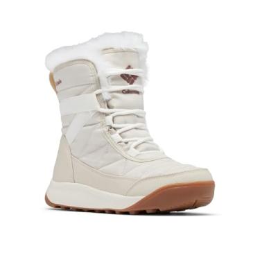 Imagem de Columbia Bota de neve feminina Minx Shorty Iv, Pedra escura/figo, 9.5