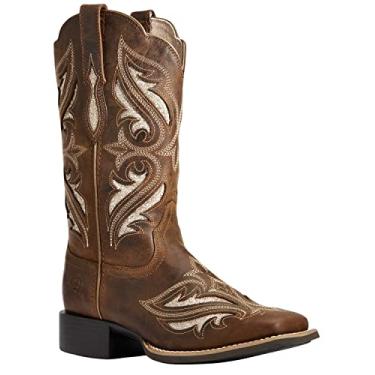 Imagem de Ariat Bota feminina Round Up Bliss Western, Marrom atrevido, 34
