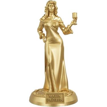 Imagem de Estátua Pombagira Maria Padilha Imagem - Versão 2 (Cor Ouro)