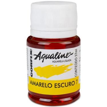 Imagem de Tinta Aquarela Liquida Aqualine Corfix 37ml - 20037, 007 - AMARELO ESC