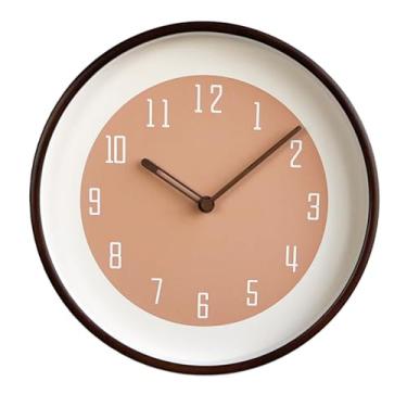 Imagem de Relógio de parede Relógio de parede moderno estilo vintage para sala estar, funcionamento silencioso e alimentado por bateria para decoração de casa(12 inches)